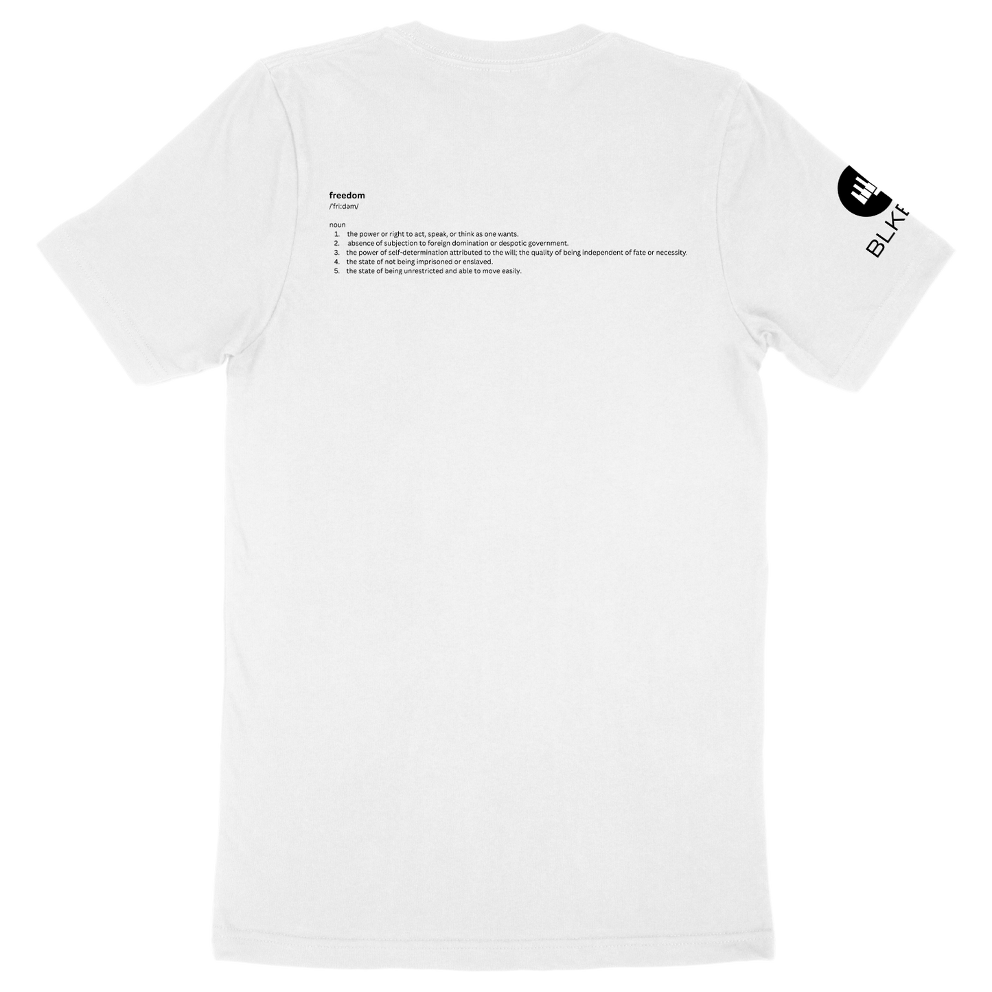 Freedom White Tee