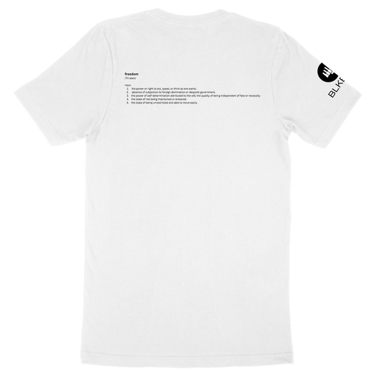 Freedom White Tee