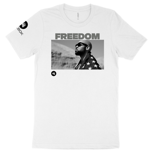 Freedom White Tee